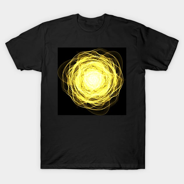 Lighting mandala T-Shirt by melcu